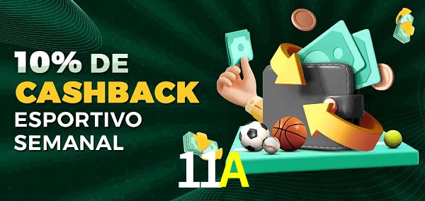 10% de bônus de cashback na 11A